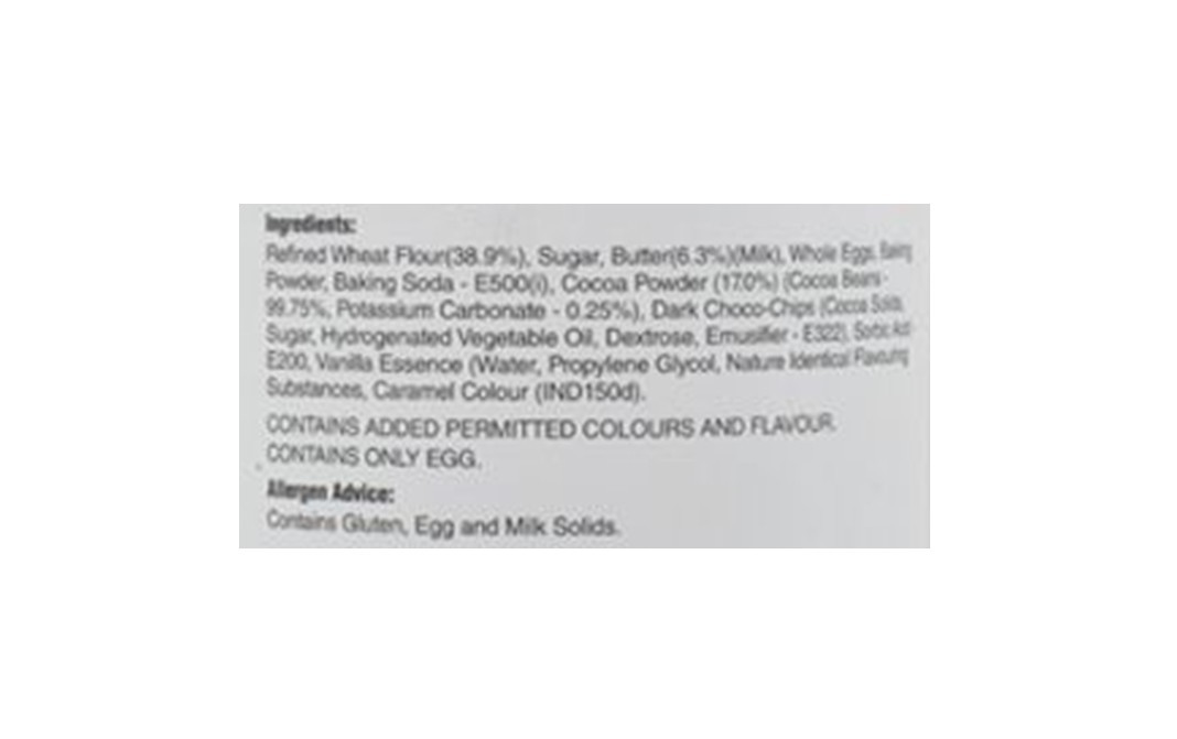 Fresho Signature Dark Choco-Chip Cookies Crunchy   Pack  150 grams